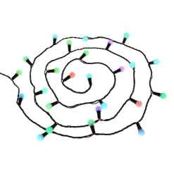 80 LED-Bolletjes Lichtsnoer | Binnen & Buiten | Subtiel Wisselende Kleuren | 13m | IP44