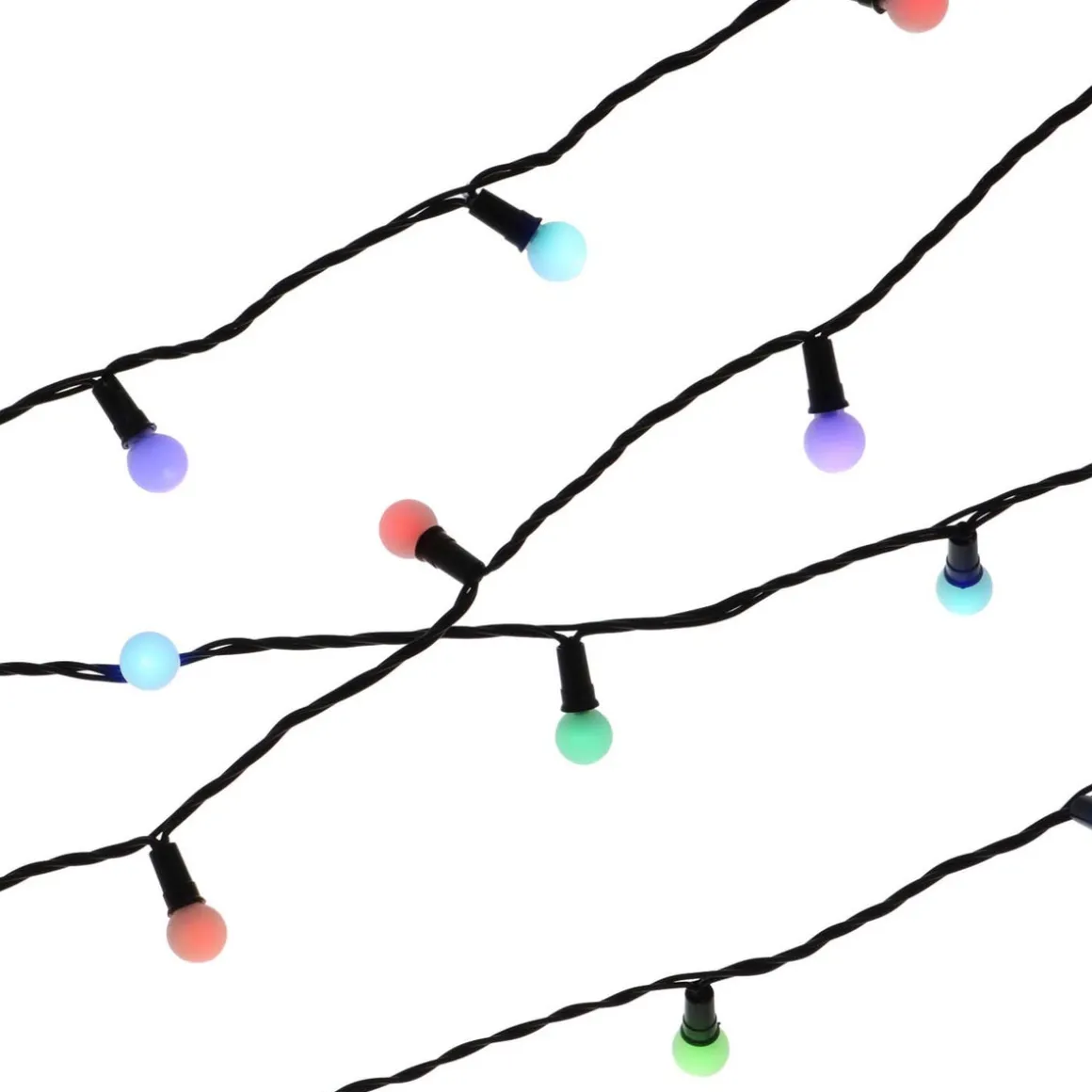 180 LED-Bolletjes Lichtsnoer | Binnen & Buiten | Subtiel Wisselende Kleuren | 23m | IP44