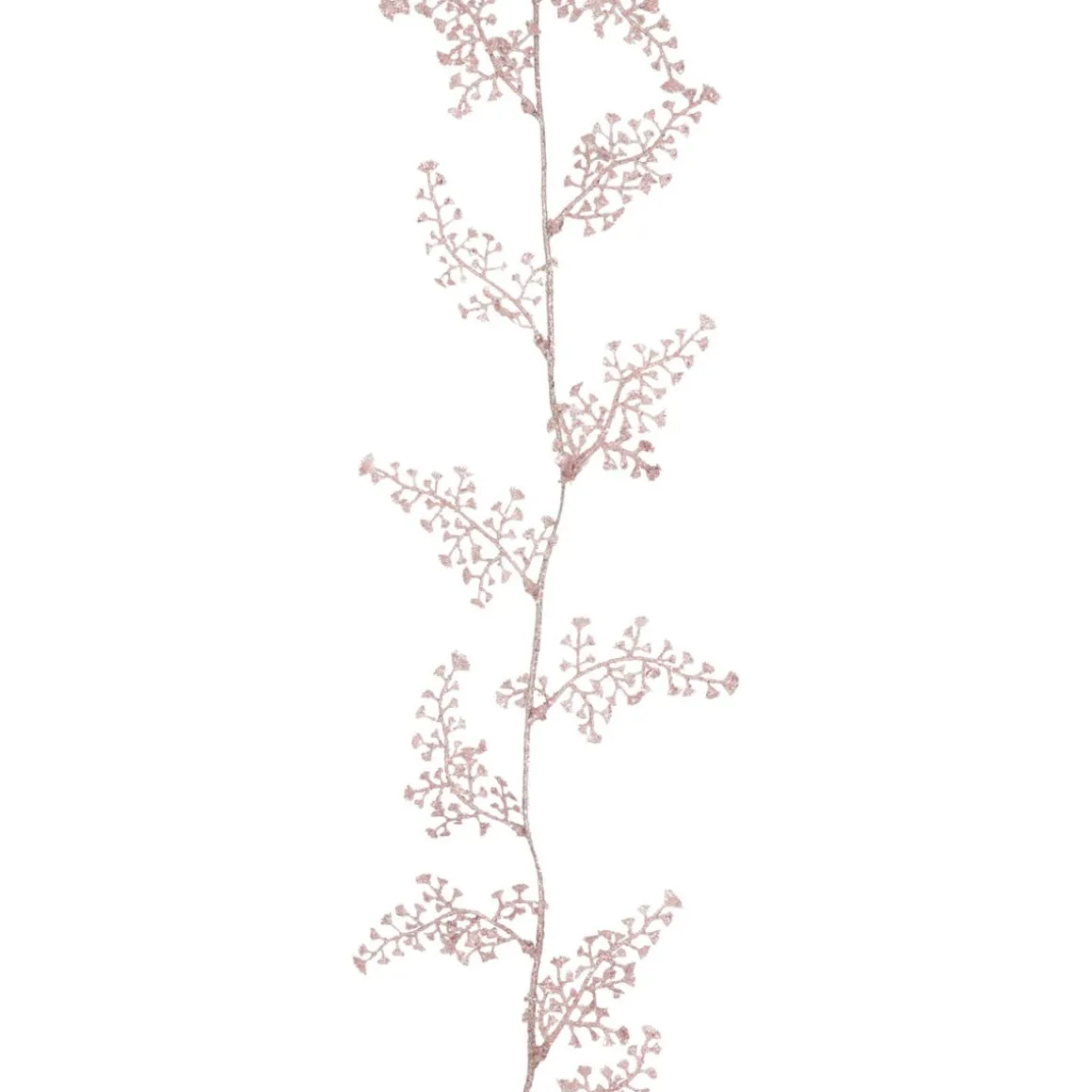 Blaadjes Slinger Met Glitter | Roze | 270 Cm