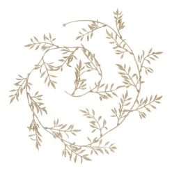 Blaadjesslinger Met Glitter | Goud | 260 Cm