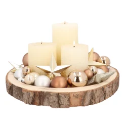 Boomschijf Dienblad | Hout | 28-30 Cm