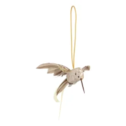 Champagne Vogel Op Elegante Clip