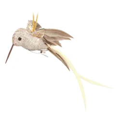 Champagne Vogel Op Elegante Clip