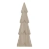 3D Porseleinen Kerstboom | Taupe| 28 Cm