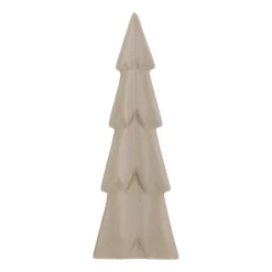 3D Porseleinen Kerstboom | Taupe| 28 Cm