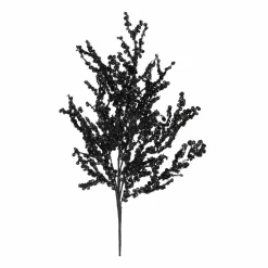 Decoratietak Met Pailletten | Zwart | Kunststof | 43 Cm
