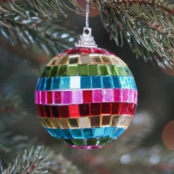 Disco Kerstbal | Multikleuren | 6 Cm