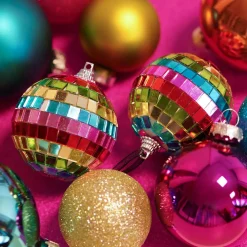 Disco Kerstbal | Multikleuren | 6 Cm