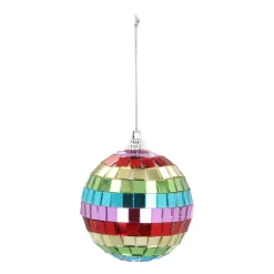 Disco Kerstbal | Multikleuren | 6 Cm