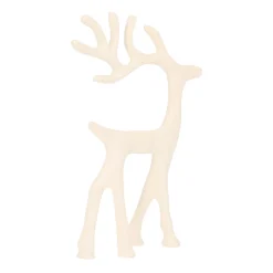 Elegant Wit Rendier Met Kop Omhoog