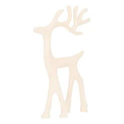 Elegant Wit Rendier Met Kop Omhoog