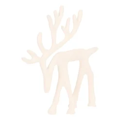 Elegant Wit Rendier Met Kop Omlaag