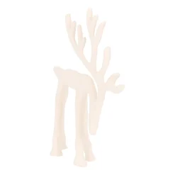 Elegant Wit Rendier Met Kop Omlaag