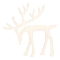 Elegant Wit Rendier Met Kop Omlaag