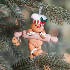 Gingerbread Kersthanger Met Deegroller