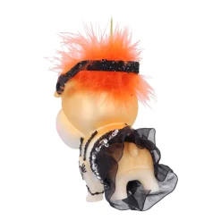 Glazen Hond Kersthanger In Punk Thema