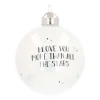 Glazen Kerstbal | 'Love You More Than All The Stars' | 8 Cm | It's All About Christmas