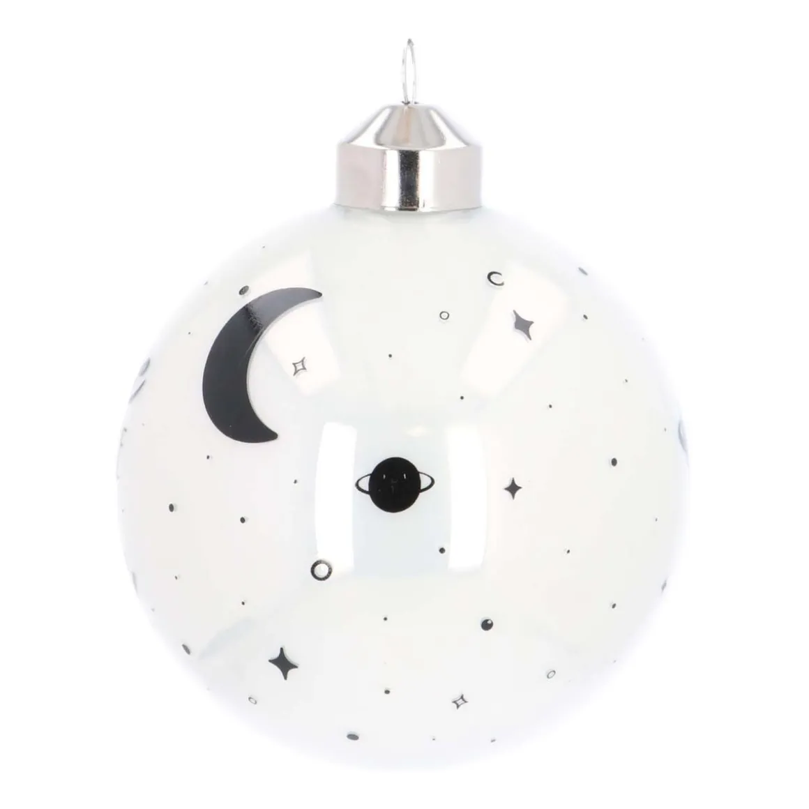 Glazen Kerstbal | 'Love You To The Moon And Back' | 8 Cm