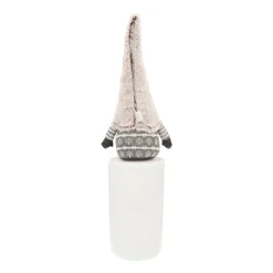 Gnoom Met Bungelbenen | Grijs | 37 Cm