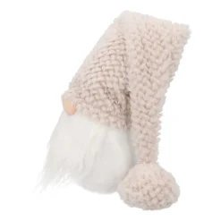 Gnoom Met Lange Muts | Taupe | 63cm