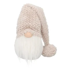 Gnoom Met Lange Muts | Taupe | 63cm