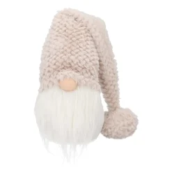 Gnoom Met Lange Muts | Taupe | 63cm