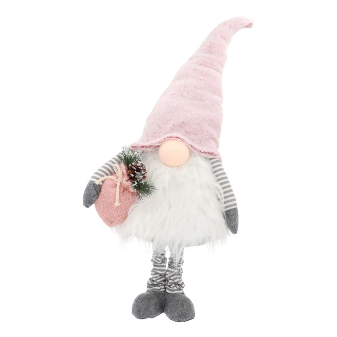 Gnoom Met Telescoopbenen | Roze | 118 Cm