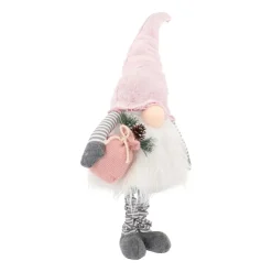 Gnoom Met Telescoopbenen | Roze | 118 Cm