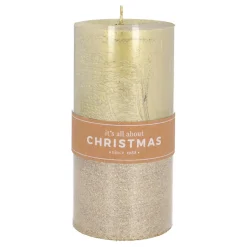 Goud Metallic Stompkaars | 15 Cm