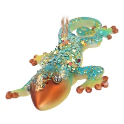 Gouden Gekko Kersthanger Voor Een Exotische Kerstversiering