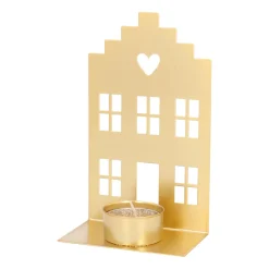 Gouden Grachtenpandje Voor Feestelijke Sfeer