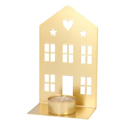 Gouden Grachtenpandje Voor Warme Sfeerverlichting