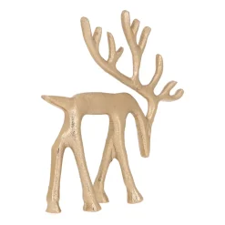 Gouden Rendier Met Kop Omlaag