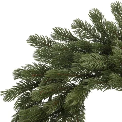 Groene Realistische Kerstkrans Van 50 Cm