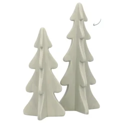 Grote Cottage Green Porseleinen Kerstboom