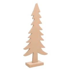 Grote Houten Kerstboom Op Standaard