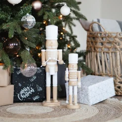 Grote Houten Notenkraker Met Trommel