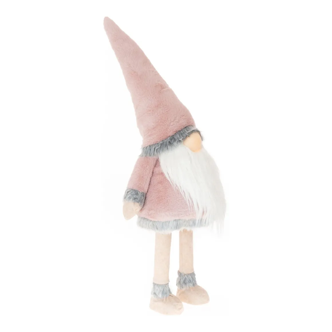 Grote Roze Gnoom Met Verlichte Neus