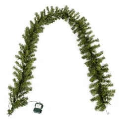 Guirlande Met Verlichting | Op Batterijen | 270x20 Cm