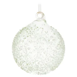 Handgemaakte Eucalyptus Kerstbal Met Spikkels