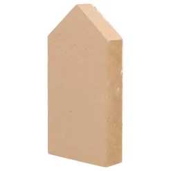 Houten Huisje Met Iriserend Sneeuweffect