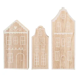 Houten Huisje Met Schitterende Sneeuwdetails