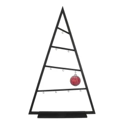 Houten Kerstboomframe | Zwart | 80 Cm