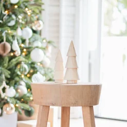 Houten Kerstboompje Voor (tafel)decoratie