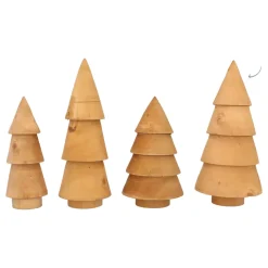 Houten Kerstboompje Voor Tafel Of Vensterbank