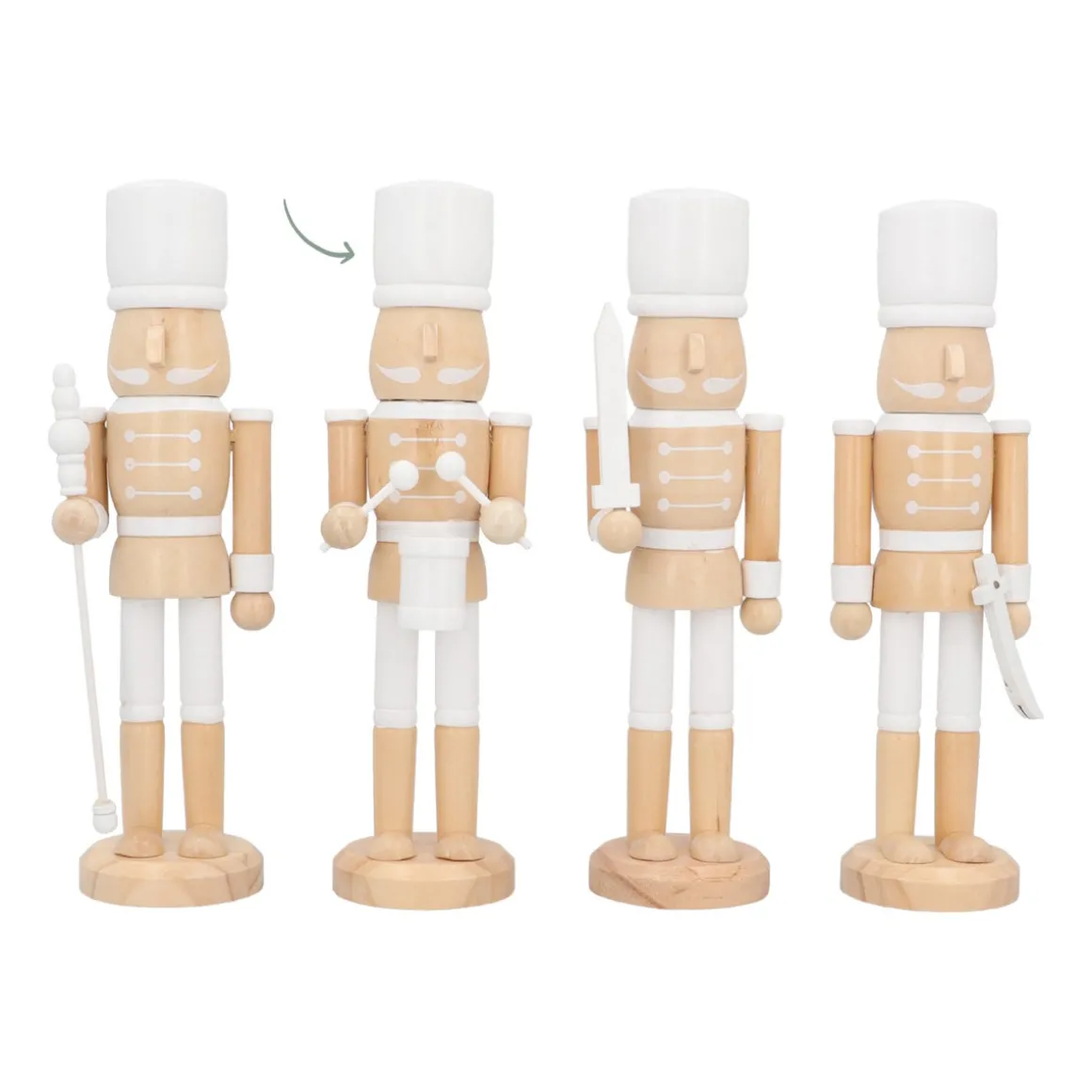 Houten Notenkraker Met Trommel