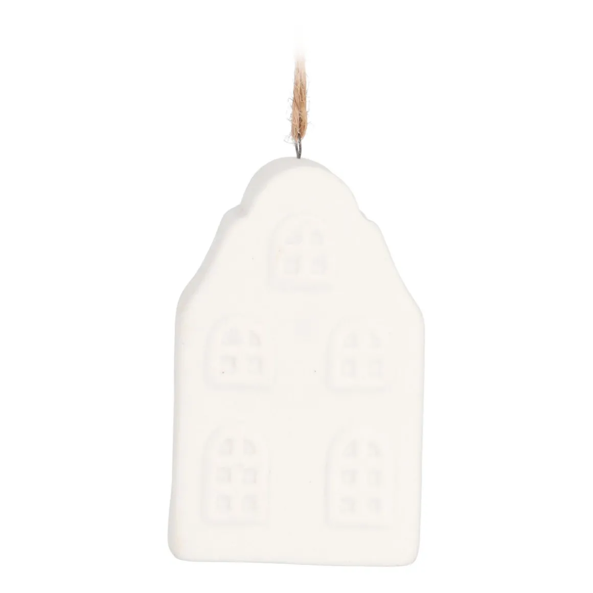 Huisjes Kersthanger Met LED