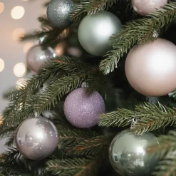 Kerstballen 44 St | Romantic Mix | Kunststof | 5-8 Cm | In Koker