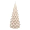 Kerstboomkaars 3D Taupe