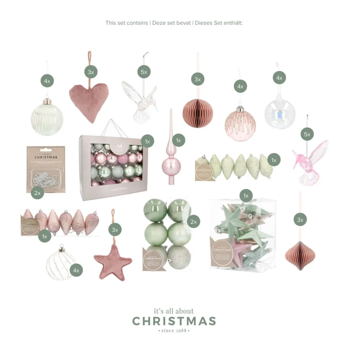 Kerstboompakket | Sweet Memories